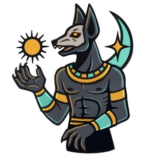 Aztec God of Death Xolotl 2.5" XL pin (+ Sun mini pin)