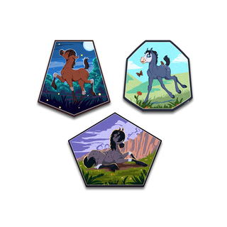 Equus Siderae Patches (Set of 3)
