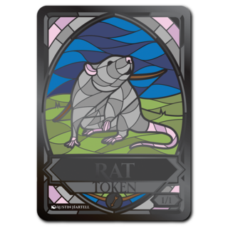 Metal Token - Rat