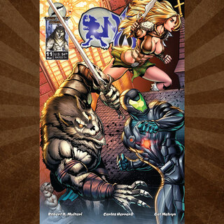 Night Wolf #11 Variant Cover By Izik Bell