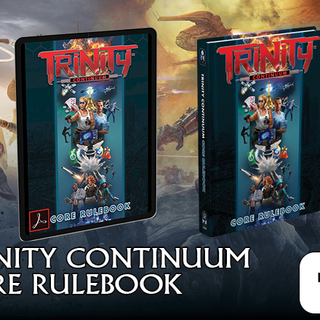 Trinity Continuum Core Rulebook New Printing Combo Pre-Order