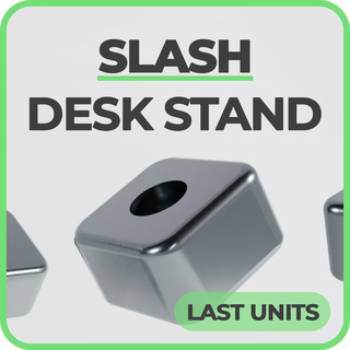 SLASH Solid Titanium DESK STAND