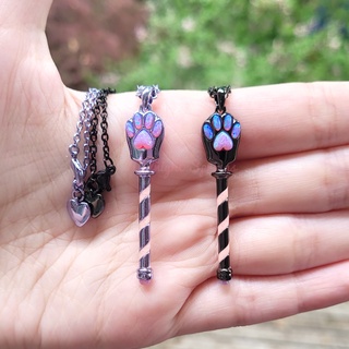 Paw Pendant (Purple)