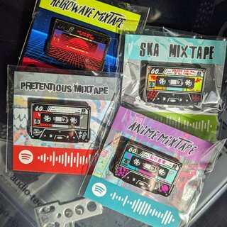 Your Favorite Mixtape Pin