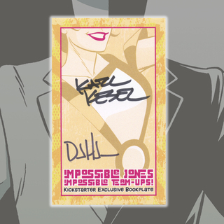 IMPOSSIBLE JONES Vol 2 Bookplate