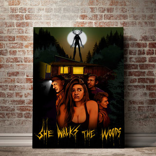 She Walks The Woods Canvas (Cover A)