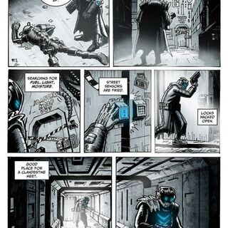 The Stunshot Echoes A4 comic page