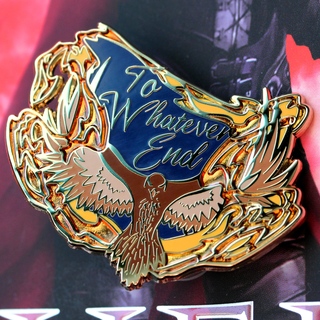 to whatever end enamel pin