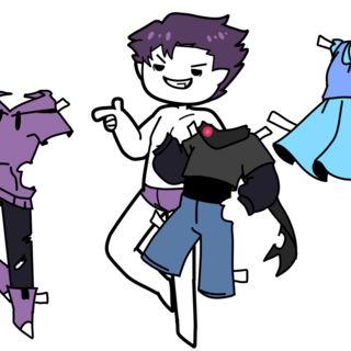 * Dress-Up Doll: Viktor 👖🧣✂️