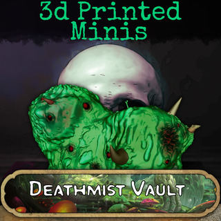 Printed Miniature Bosses - Deathmist Vault