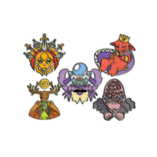 Fiendish Friends Pin Set #2