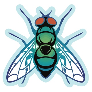 Bottle Fly sticker