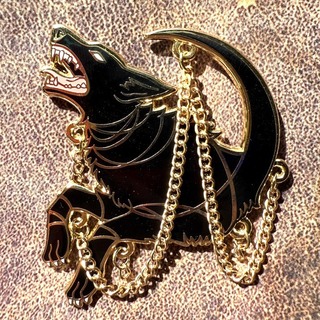 Fenrir's Shackles- Black Variant 2" pin