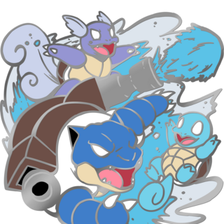 - Squirtle Family Pin -