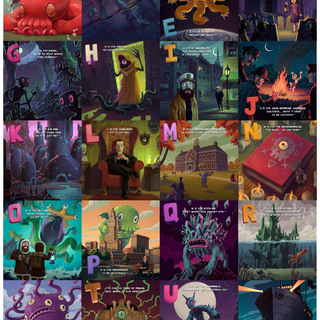 C is for Cthulhu ABC Wallposter