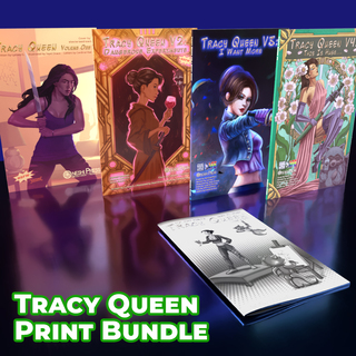 "Tracy Queen" #1-4 Bundle - Print