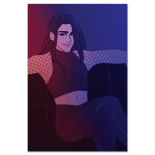 Azazel Human Version 6x9 Print