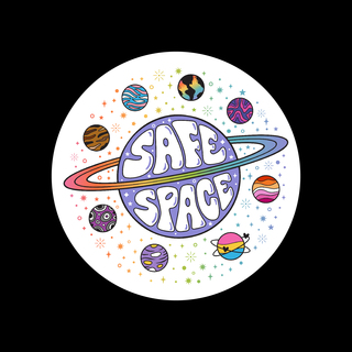 Safe Space Sticker - 3"