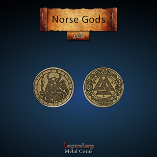 Norse Gods Gold Coins