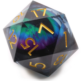 Liquid Core Giant D20, 50mm | (All Seeing Eye)
