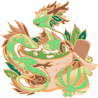 Matcha Green Tea Dragon