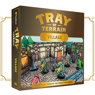 Tray of Terrain - Village