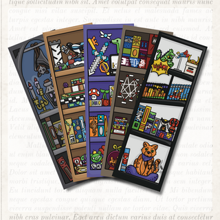 Laminated Bookmark Set