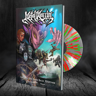 Premium Edition Oversized Graphic Novel with SMASHED MALAÇITE Vinyl 45