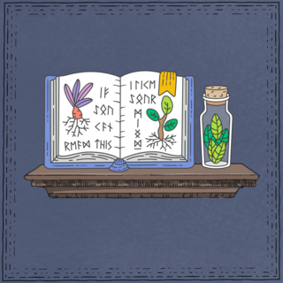 Apotheca Grimoire Enamel Pin