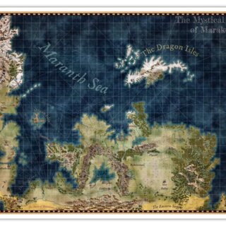 Dragon Reaches of Marakush Cloth Map