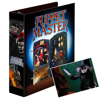 PUPPET MASTER 35TH ANNIVERSARY TRADING CARDS BINDER