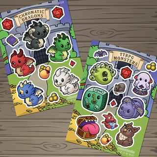 A6 Vinyl Sticker Sheet