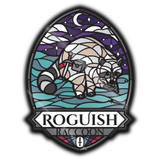 Roguish Raccoon Pin