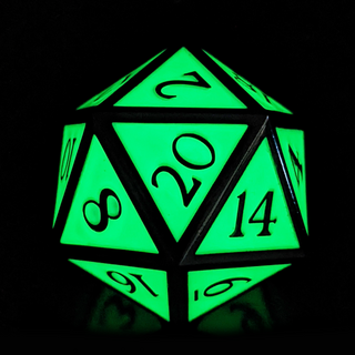 Ghostly Seance - Giant Metal D20
