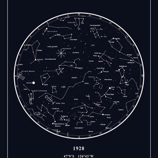 LPI GLOW-IN-THE-DARK CONSTELLATION MAP