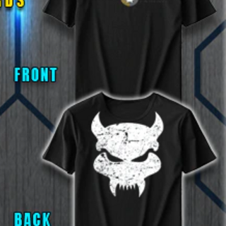 Classic Black Battlelords T-Shirt (imported via Kickstarter)