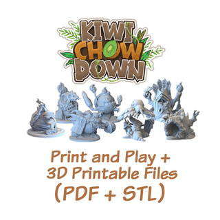 KCD Print and Play (PDF) + 3D Print (STL)