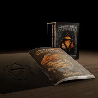 Print - Collector's Edition World's Largest Dungeon Slipcase w/16 Maps and GM Screen