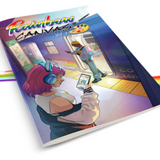Rainbow Canvas #1 - "Subway Scroll" Cover A