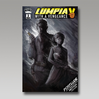 LUMPIA WITH A VENGEANCE: POSTLUDE #3 - HOLOFOIL Cover Variant by Dante Fernandez