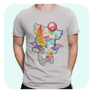 Magical Silhouettes Moogle T Shirt