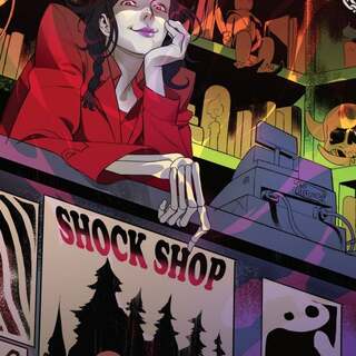 SHOCK SHOP #1 Creator Exclusive Cover (Baldemar Rivas Variant)
