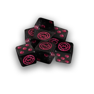 Set of 6 Limited Edition Dice