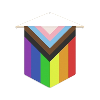 Progress Pride Pin Banner