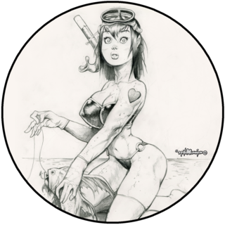 Fearless Dawn: The Bomb #3C Mystery Sticker