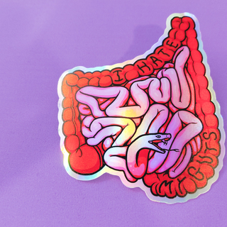 I Hate My Guts Sticker