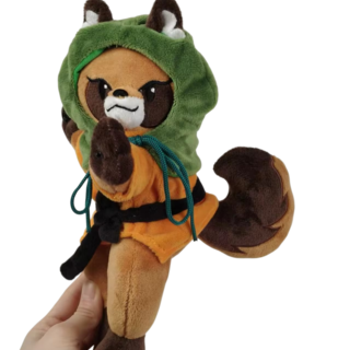 Raccoon Plush (Brown)