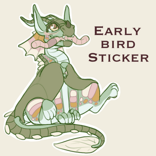 Early Bird Sticker