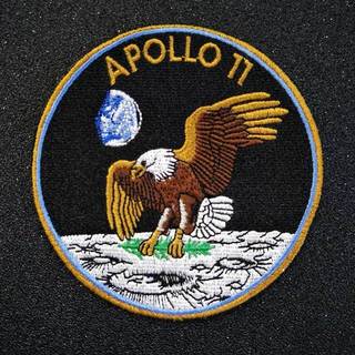Apollo 11 Iron On Patch