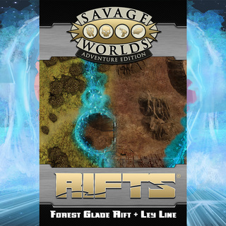 Rifts® Limited Edition Map 1: Forest Glade Rift + Ley Line